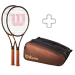 Wilson 2x Pro Staff 97 V14 + Sac De Tennis