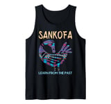 Sankofa Bird Learn From The Past African Symbol Adinkra Tank Top