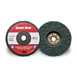 Scotch-Brite™ Grovrengörare XT Pro Extra Cut, 178 mm x 22 mm, A XCRS, Grön