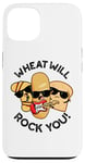 Coque pour iPhone 13 Wheat Will Rock You Funny Food Jeu de mots