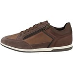 Geox U Renan Sneaker, Marron, 41 EU