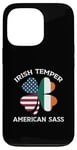 iPhone 13 Pro Dual Heritage Mixed Country USA Ireland Irish American Case