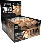 Protein Bars Warrior Crunch - 12 Pack, Smart Low Price Snack - White Choc Mocha