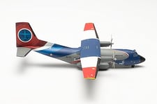 herpa Maquette French Air Force C-160R, Evreux-Fauville Last Transall Flight – R212 / 64-GL, echelle 1/200, Model, pièce de Collection, d'avion avec Support, Figurine Metal Miniature, 572569