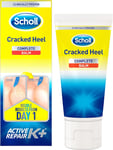 Scholl Cracked Heel Repair Moisturizing Cream Active Repair K+, 60 Ml (Pack of 1