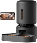 PETLIBRO Distributeur Croquettes 2 Chat avec 1080P Camera, 5G et 2.4G WiFi Mangeoire Automatique pour Animaux avec Bols en Acier Inoxydable, Gamelles pour Chats ou Chiens