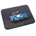 Tapis de Souris Voiture Alpine sur Circuit de Course Sport Automobiles