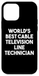 iPhone 12 mini World's Best Cable Television Line Technician Case