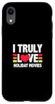 Coque pour iPhone XR J'aime vraiment les films de vacances