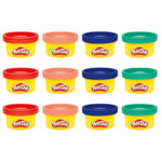 Play-Doh Pack de 12 L'imagination en fête, Coffret de pâte à Modeler