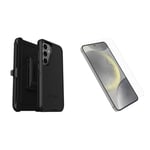 OtterBox Defender Samsung Galaxy S24+ - black with Premium Glass Screen Protector