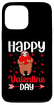 iPhone 13 Pro Max Sloth Happy Valentine Day Couple Funny Valentine's Sloths Case