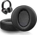 Doux Cuir Protéiné Mousse Coussin Coussinets Pour Sony Mdr-Xb950 Xb950Bt Xb950B1 Xb950N1 Xb950Ap Over-Ear Casque, Avec Mousse D'Isolation Phonique[CAS313187]