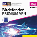 Bitdefender Premium VPN - 10 appareils - Renouvellement 1 an