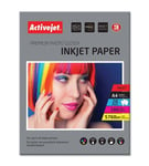 5901452122539 Activejet AP4-180G20 glossy photo paper; for ink printers; A4; 20