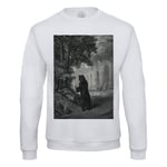 Sweat Shirt Homme L'ours Et L'amateur Des Jardins Fable Lafontaine Gustave Dore Gravure