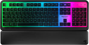 Roccat Magma - USB-A Clavier de jeu à membrane RGB (FR Layout), noir