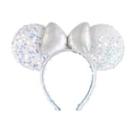 DISNEY 100th Anniversary Kids White Sparkle Minnie Headband VH701149L.PH