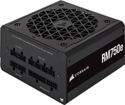 Corsair RM750e (2023) Fully Modular Low Noise ATX Power Supply - ATX 3.0 and PCIe 5.0 Compatible - 105°C Capacitors - 80 Plus Gold Efficiency - Modern Standby Support - Black