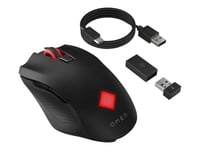 OMEN by HP Vector - Souris - pour droitiers - 6 boutons - sans fil, filaire - USB-C - pour ENVY x360 Laptop; Pavilion 15; Pavilion Gaming Laptop 15; Pavilion x360 Laptop