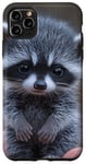 Coque pour iPhone 11 Pro Max Mini raton laveur très mignon