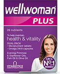 Vitabiotics Wellwoman Plus - 56 Tablets/Capsules x 4