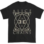 Alice In Chains Triangle 2015 Tour T-shirt M