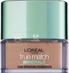 L'Oreal Paris True Match Minerals Foundation, 6N Honey