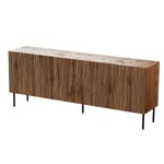 Lipasto Cama Meble Jungle, 190x40,5x74,5 cm, ruskea