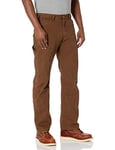 Dickies Men's Relaxed Fit Straight Leg Carpenter Duck Jeans Work Utility Pants, Timber, 34W 32L UK