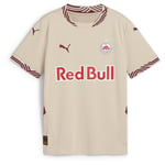 Red Bull Salzburg Tredjetröja 2024/25 Barn - Beige Röd - PUMA, storlek Small