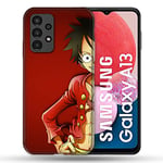 Cokitec Coque pour Samsung Galaxy A13 / A04S Manga One Piece Luffy Multicolore