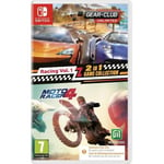 Racing Vol. 1: 2 i 1-spelsamling - Gear Club Unlimited + Moto Racer 4 - Nintendo Switch-spel - Kod i en låda