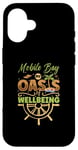 Coque pour iPhone 16 Mon oasis de bien-être Mobile Bay