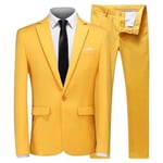 Costume Homme Uni 3 Pièces De Slim Fête Soirée Mariage Business Fit Grande Vêtements Masculin Wz227