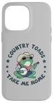 Coque pour iPhone 14 Pro Max Cool Cowboy Toad jouant de la musique, Country "Toads", Take Me Home