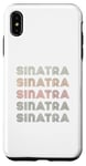 iPhone XS Max Love Heart Sinatra Tee Grunge Vintage Style Black Sinatra Case