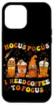 iPhone 12 Pro Max Halloween Coffee Hocus Pocus I Need Coffee To Focus Case