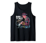 Born To Jazz Vintage Piano Music Enthusiast Tank Top