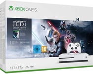 Xbox One S 1TB Console Star Wars Jedi: Fallen Order Bundle (Xbox One) New UK PAL