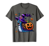 Scary Halloween Snail Witch Hat Costume Spooky Season T-Shirt