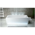 Azura Home Design - Baignoire quadro 170/175/180/190 cm - Dimensions: 190cm