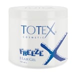 TOTEX Hair Styling Freeze Gummy Gel Barbers & Hairstylist Strong Hold  - 700 ml