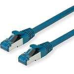 VALUE Cordon LAN Cat 6A | Component Level | Câble réseau S/FTP Ethernet avec connecteur RJ45 | bleu 7 m