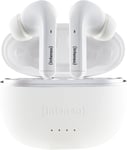 White Buds - Écouteur sans Fil True Wireless T302A Blanc avec réduction Active du Bruit (ANC) et jusqu'à 35 Heures de Lecture de Musique