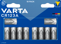 VARTA litiumbatteri CR123A 10 pk