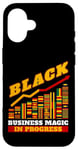 iPhone 16 Black Business Magic In Progress African American CEO Case