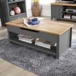 Avon Hidden Storage Lift Up Coffee Table Unit