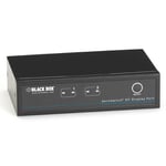 BLACK BOX ServSwitch DT DisplayPort - KVM / lyd / USB-svitsj - 2 porter