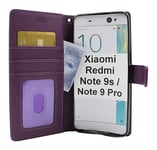 New Standcase Wallet Xiaomi Redmi Note 9s / Note 9 Pro (Lila)